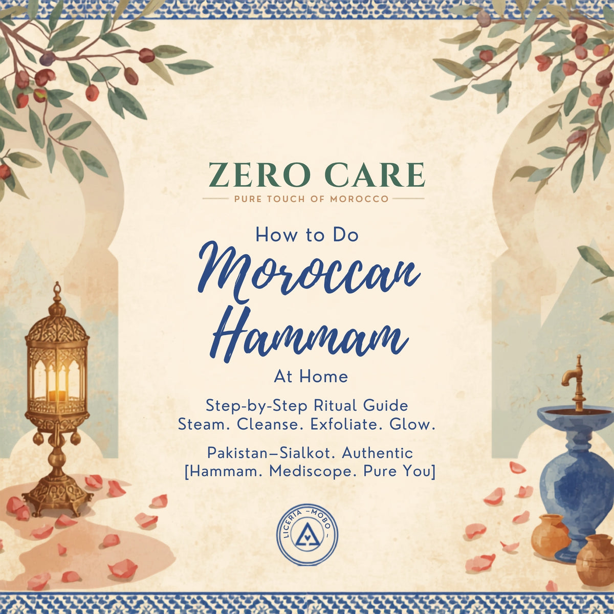 How to Do Moroccan Hammam at Home Pakistan — ZeroCare Step by Step Guide