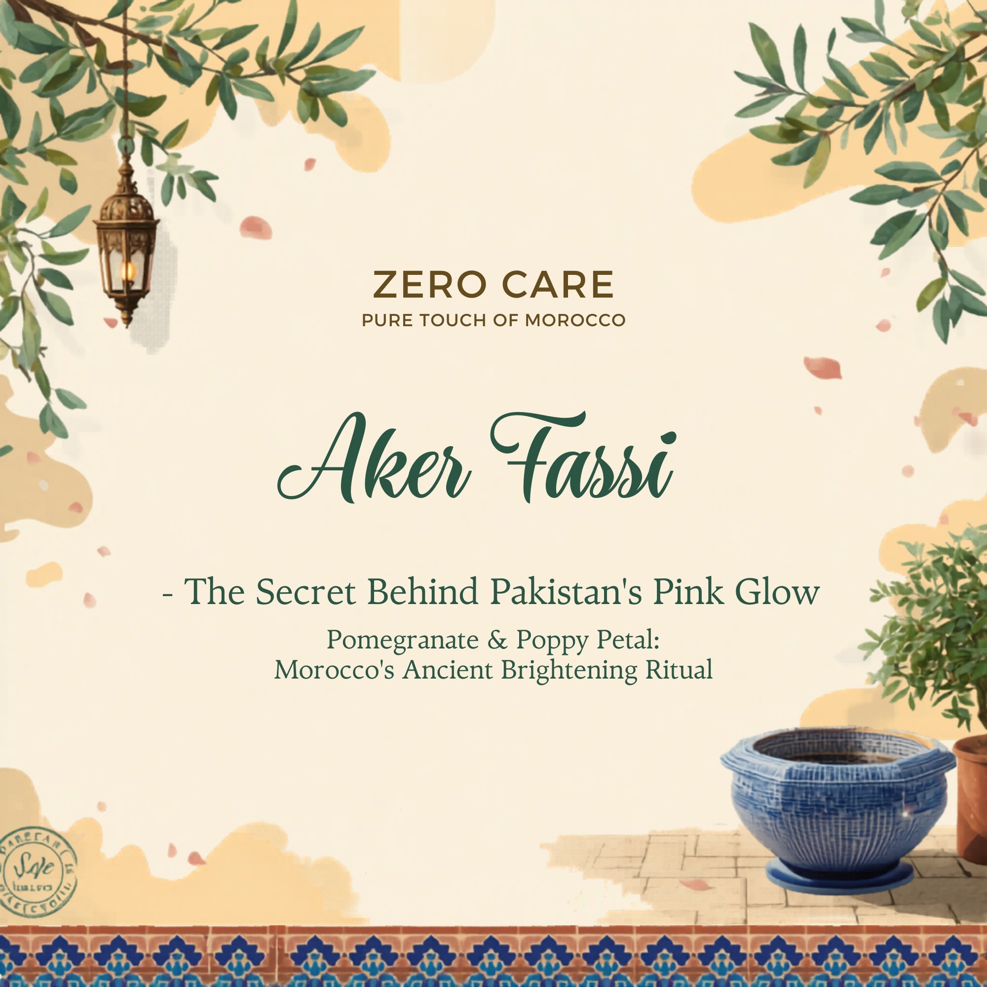 Aker Fassi — The Moroccan Secret Behind Pakistan's Pink Glow