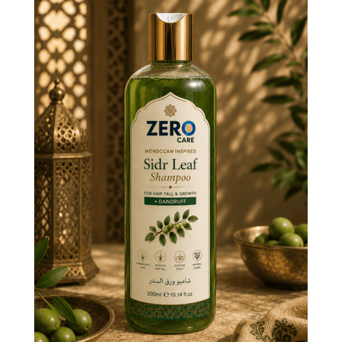 Sidr Leaf Shampoo – Moroccan Hammam Hair Fall, Growth & Anti-Dandruff Shampoo (300ml)