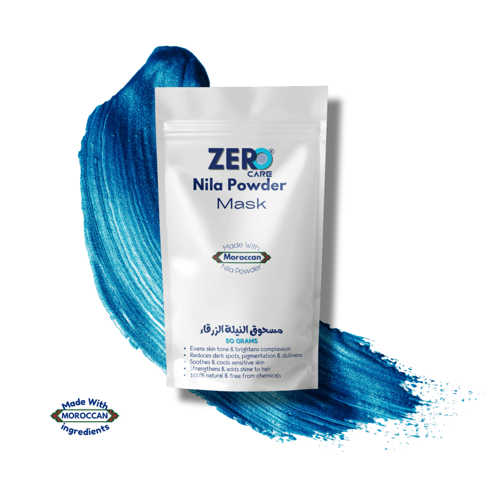 Moroccan Blue Nila Powder - ZC | Zero Care