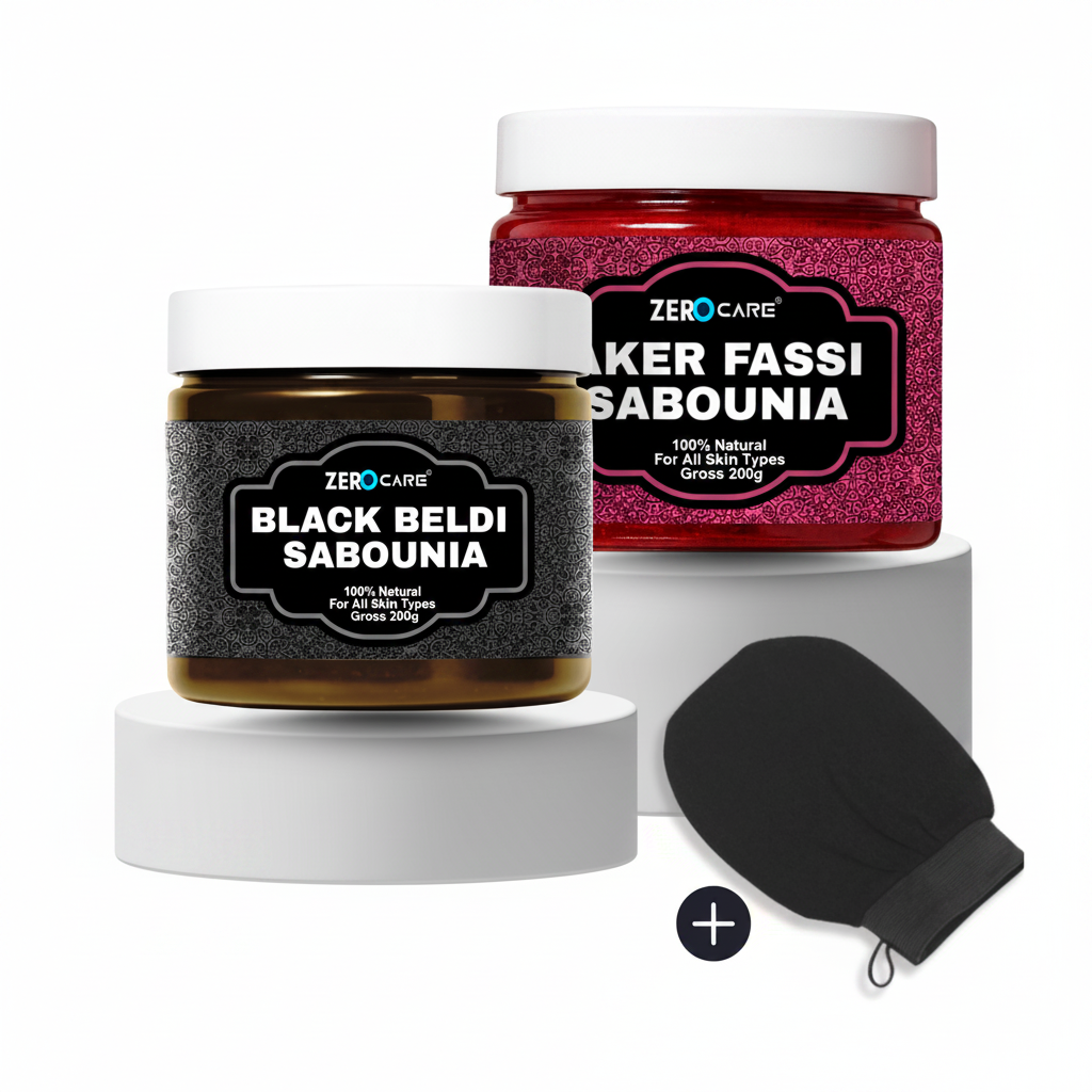 ZC 505 | Duo Sabounia Black Beldi + Aker Fassi - ZC | Zero Care