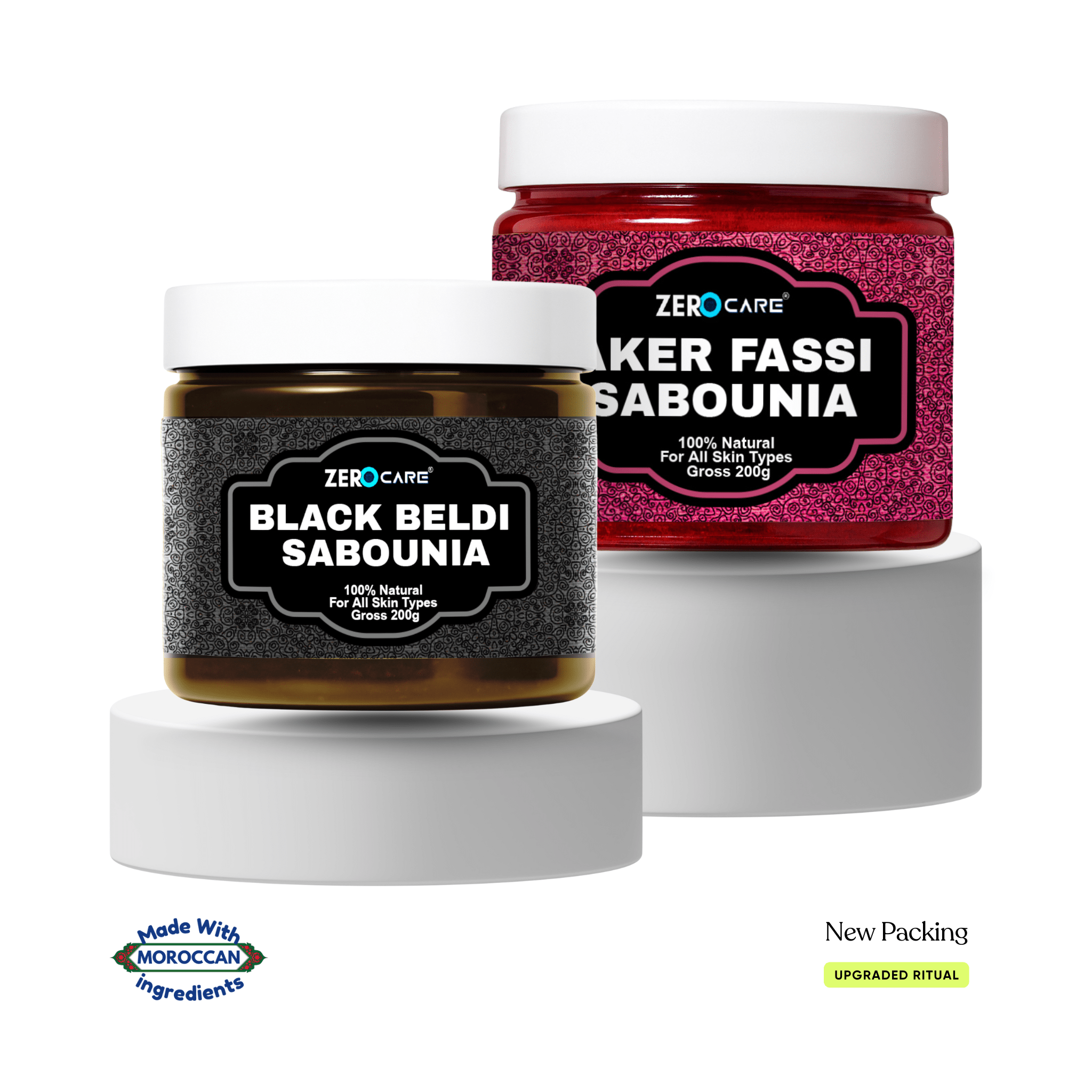 ZC 505 | Duo Sabounia Black Beldi + Aker Fassi - ZC | Zero Care