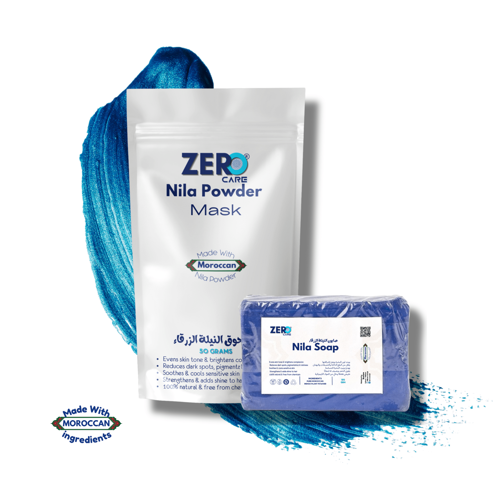 Moroccan Nila Powder + Soap Duo - ZC | Zero Care