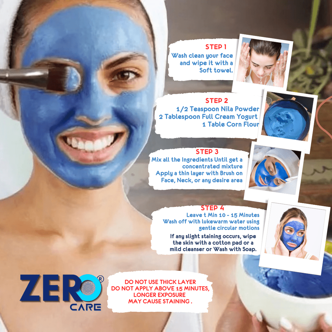 Moroccan Blue Nila Powder - ZC | Zero Care