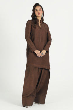 ZC 05 | Brown - Korean Raw Silk