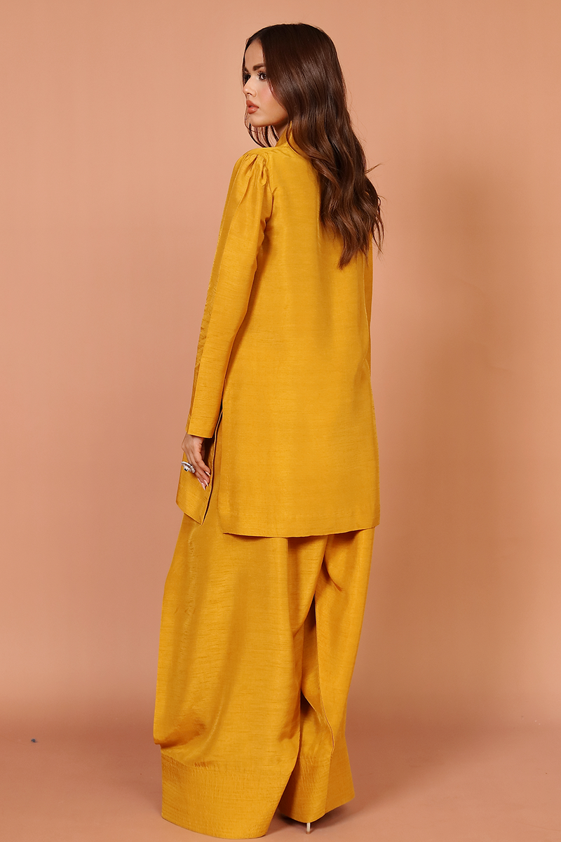 ZC 02 | Mustard - Korean Raw Silk