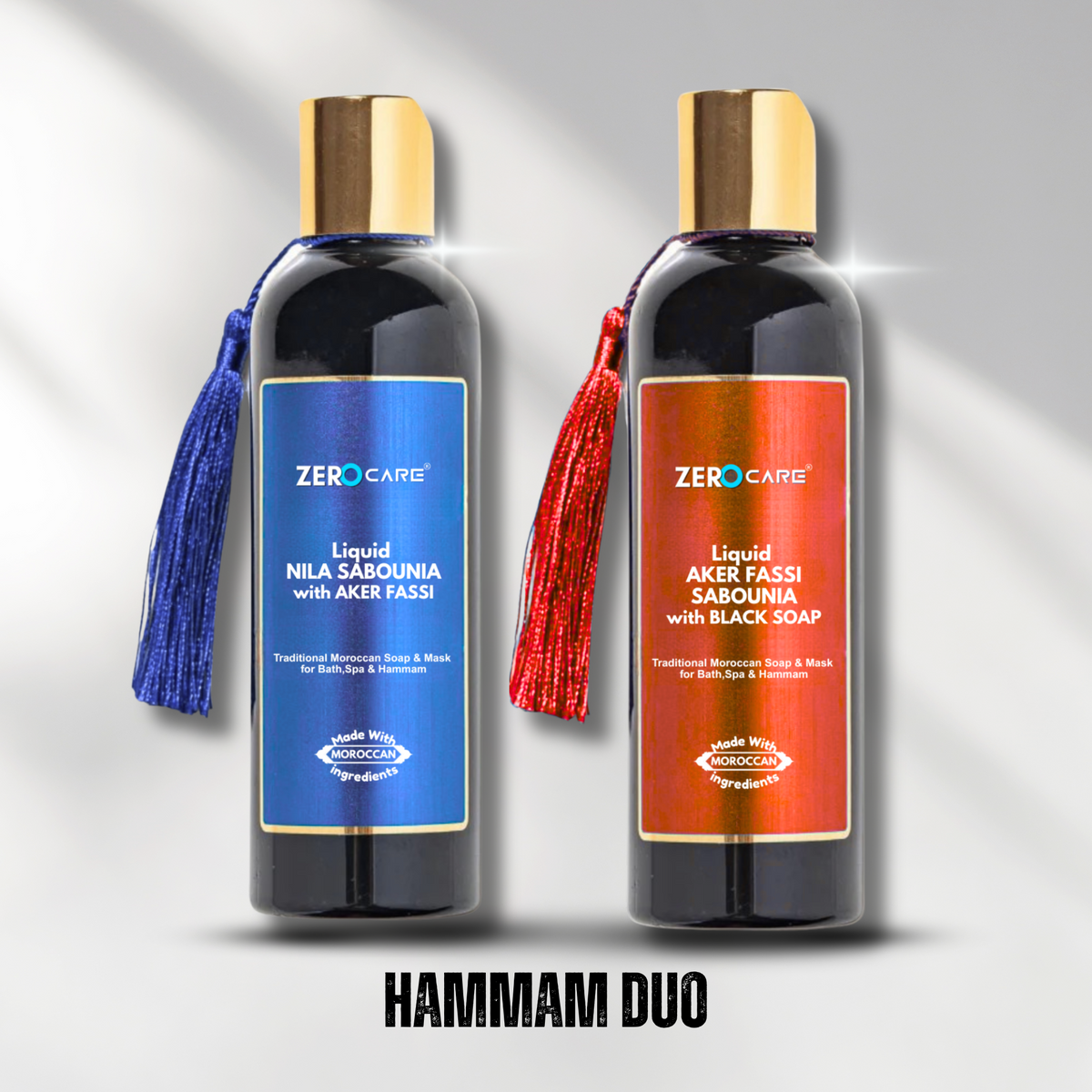 ZC 105 | Duo Liquid Nila + Aker Fassi Body Wash - Zero Care Pakistan