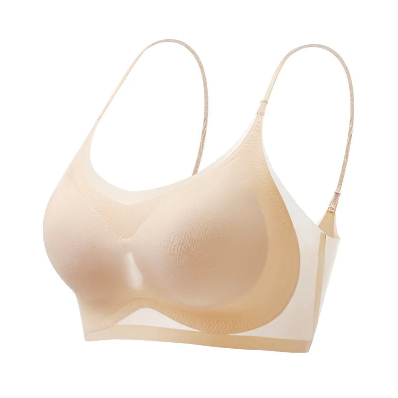 Pack Of 2 | Ultra-thin Seamless Bra Ice Silk Breathable Thin Section Wireless