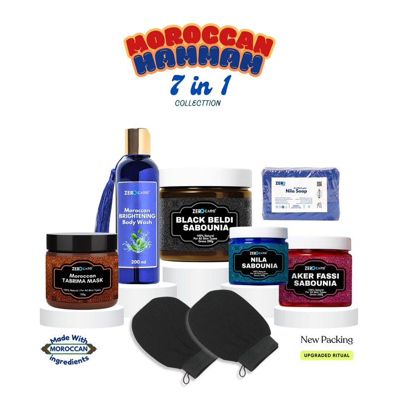 7-in-1 Moroccan Hammam Pre Wedding Glow Combo