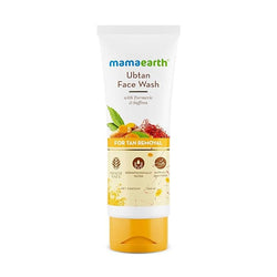 MAma Ubtan Face Wash |  Enriched with Turmeric & Saffron | 3.38 Fl Oz (100ml)